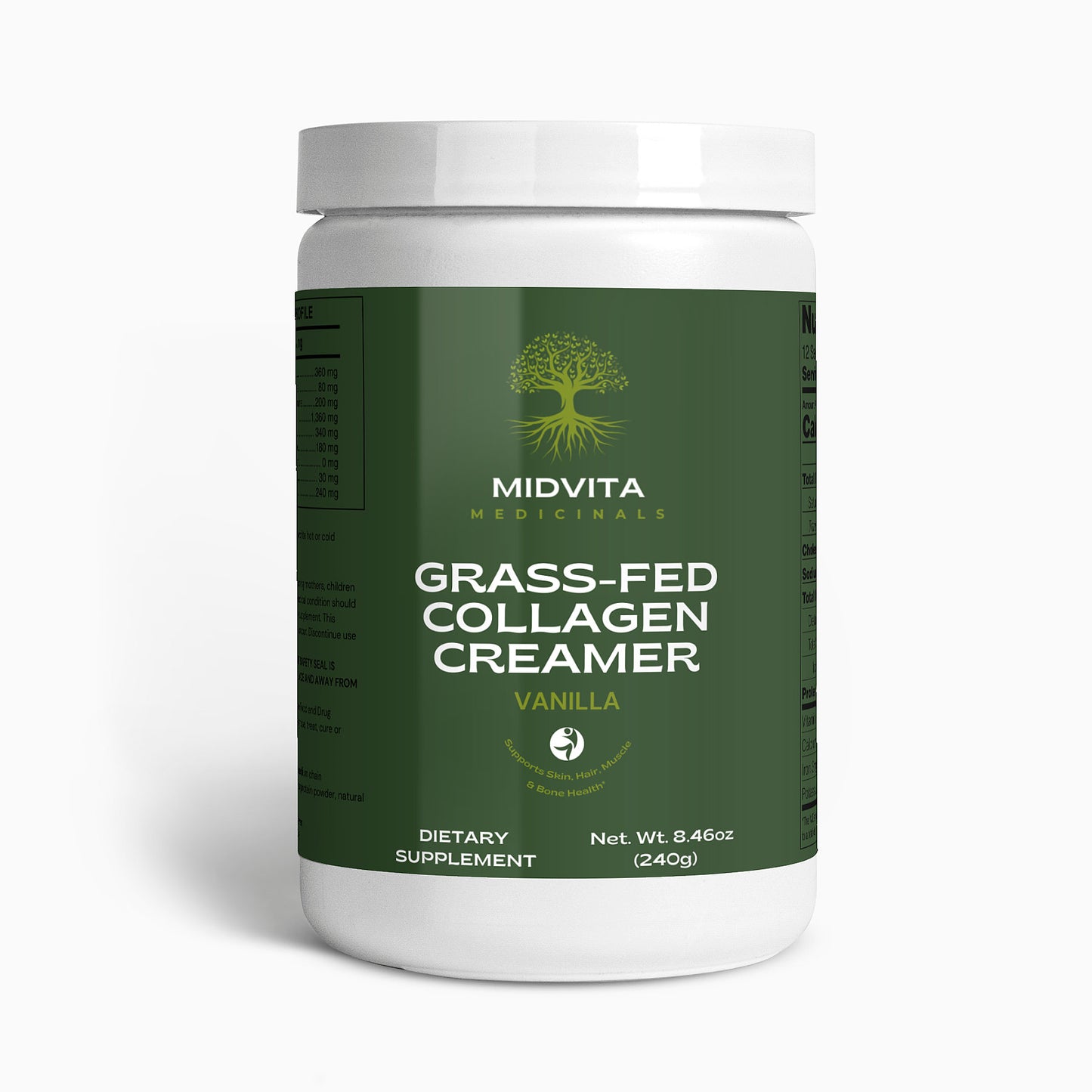 Grass-Fed Collagen Creamer (Vanilla)