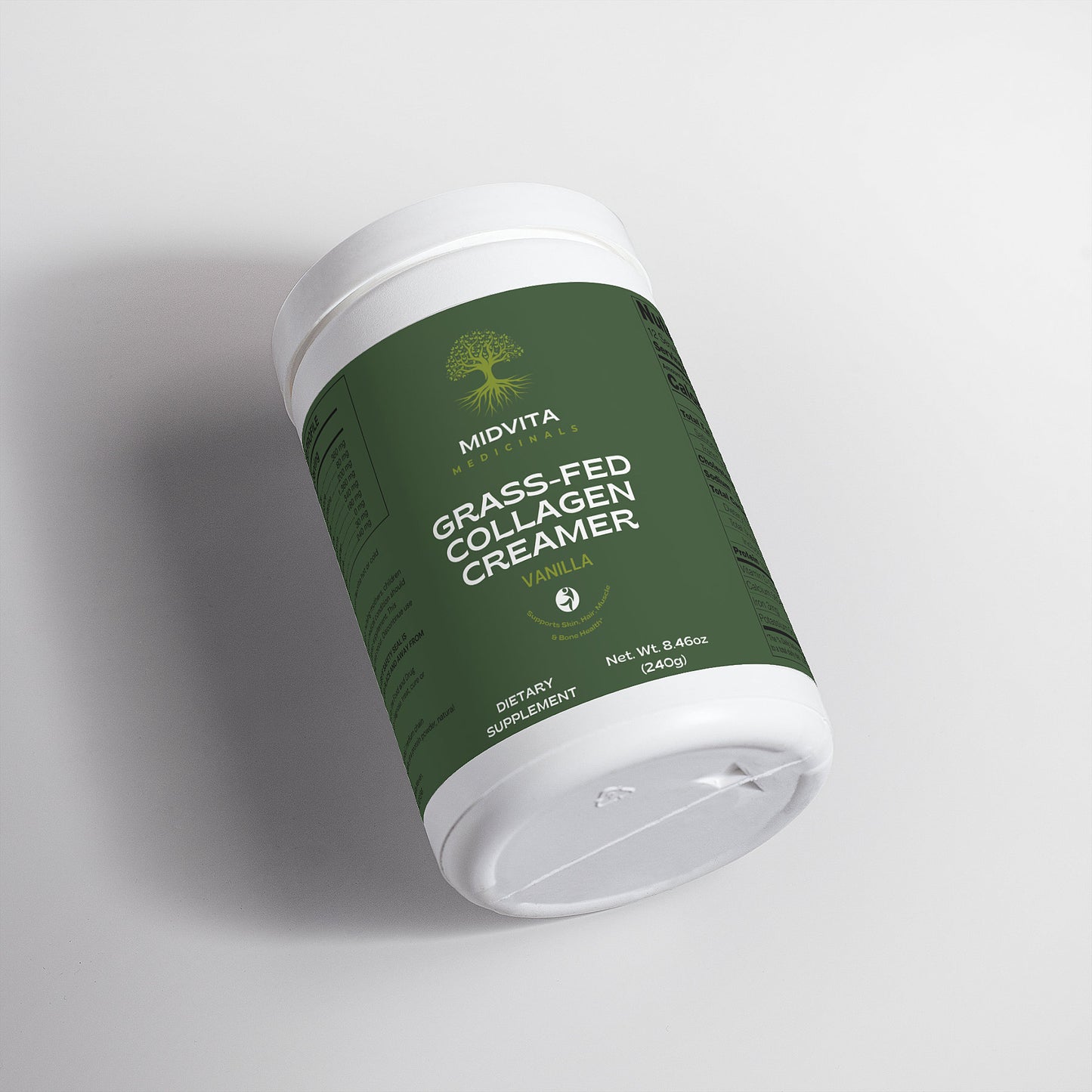 Grass-Fed Collagen Creamer (Vanilla)