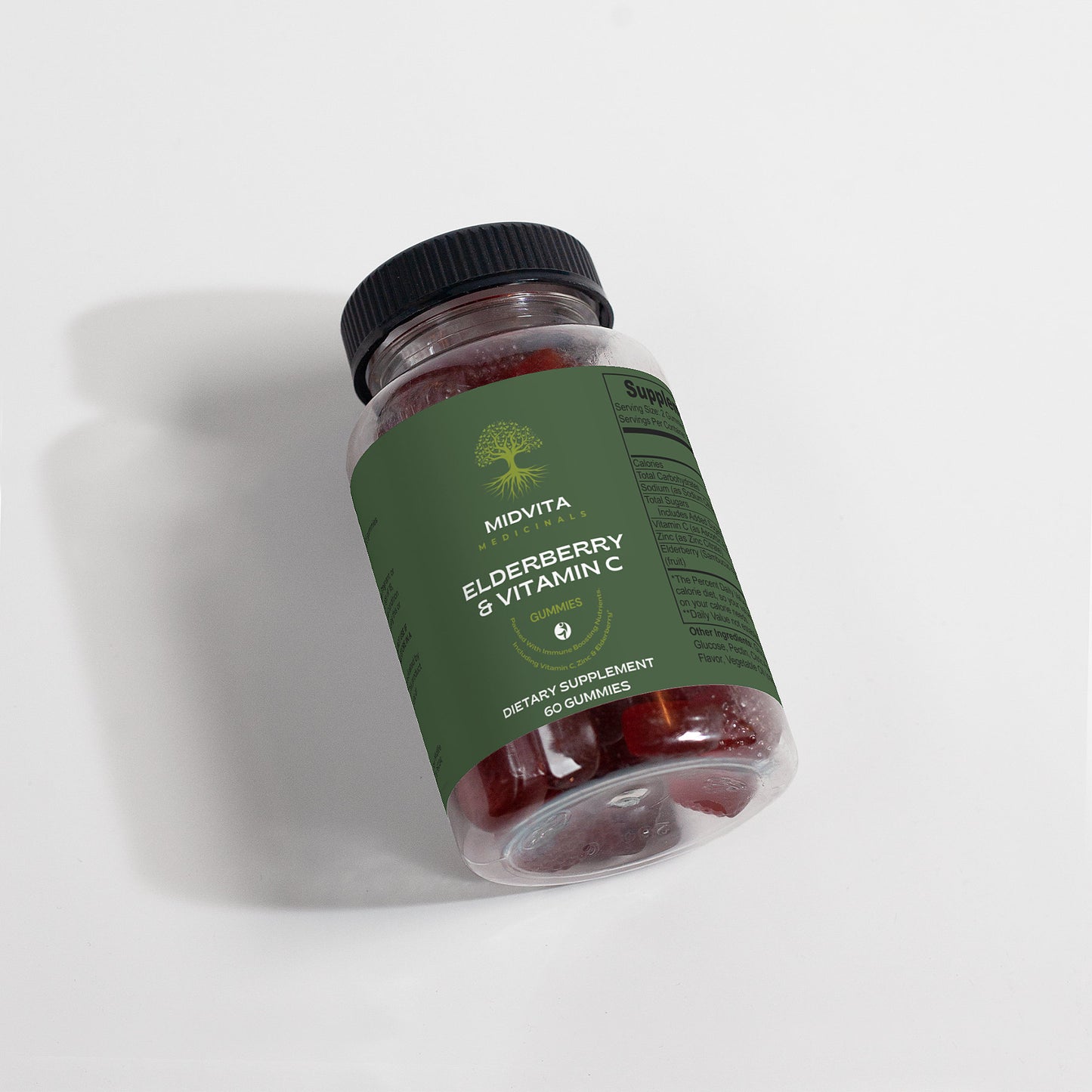 Vitamin C Gummies With Elderberry & Zinc