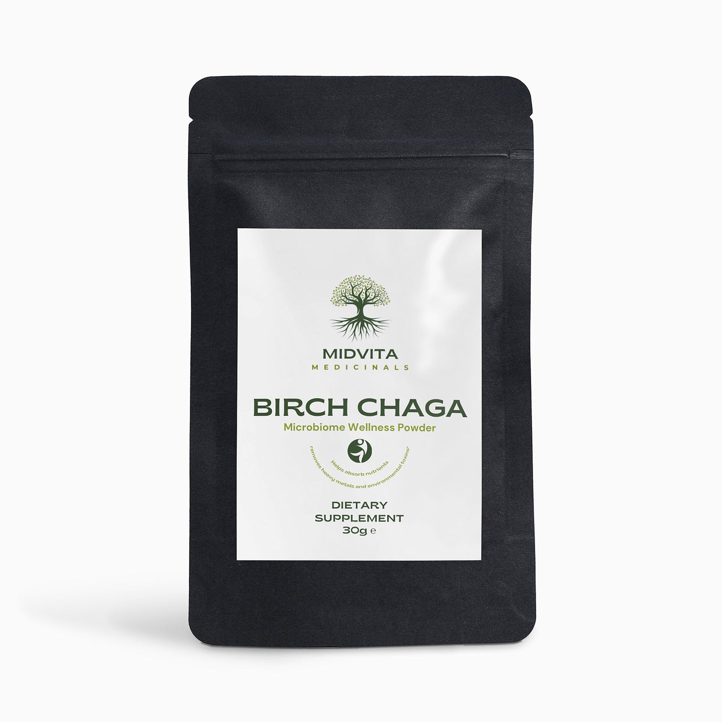 Birch Chaga Microbiome Wellness Powder